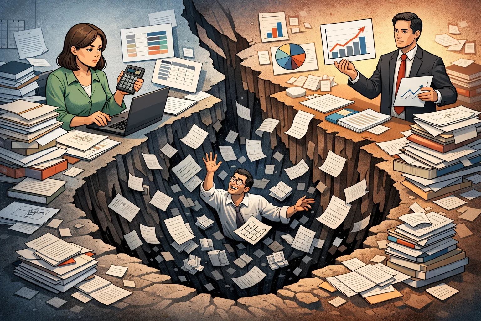 财务与业务数据脱节，会让基础核对工作变成无底洞