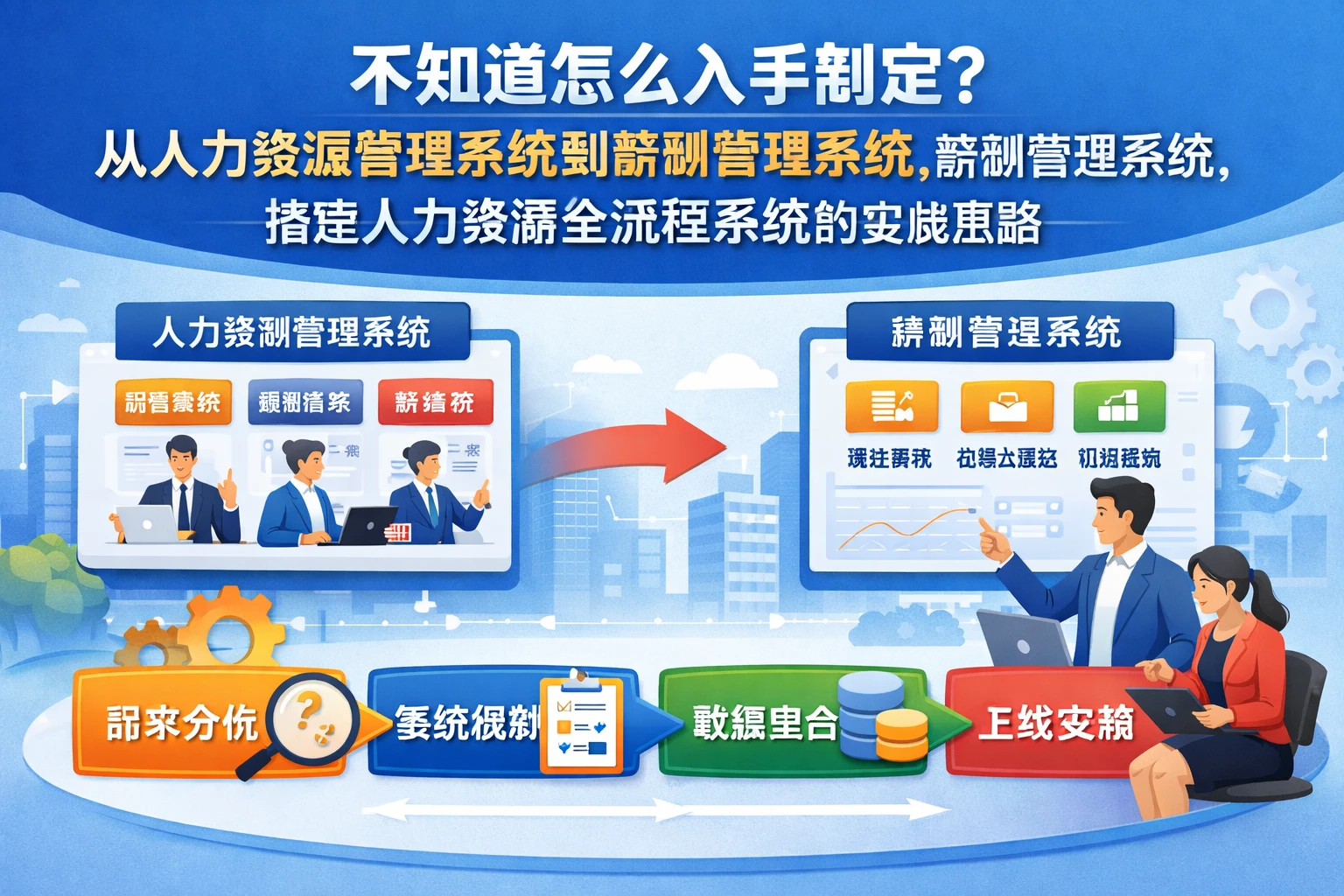 不知道怎么入手制定?从人力资源管理系统到薪酬管理系统,搭建人力资源全流程系统的实战思路
