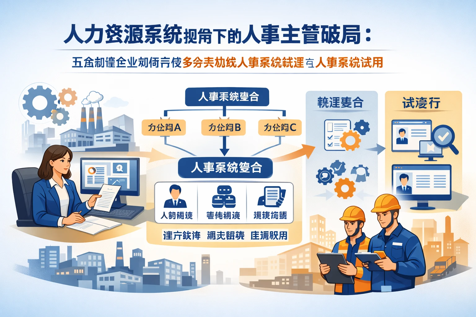 人力资源系统视角下的人事主管破局:五金制造企业如何完成多分支机构人事系统梳理与人事系统试用