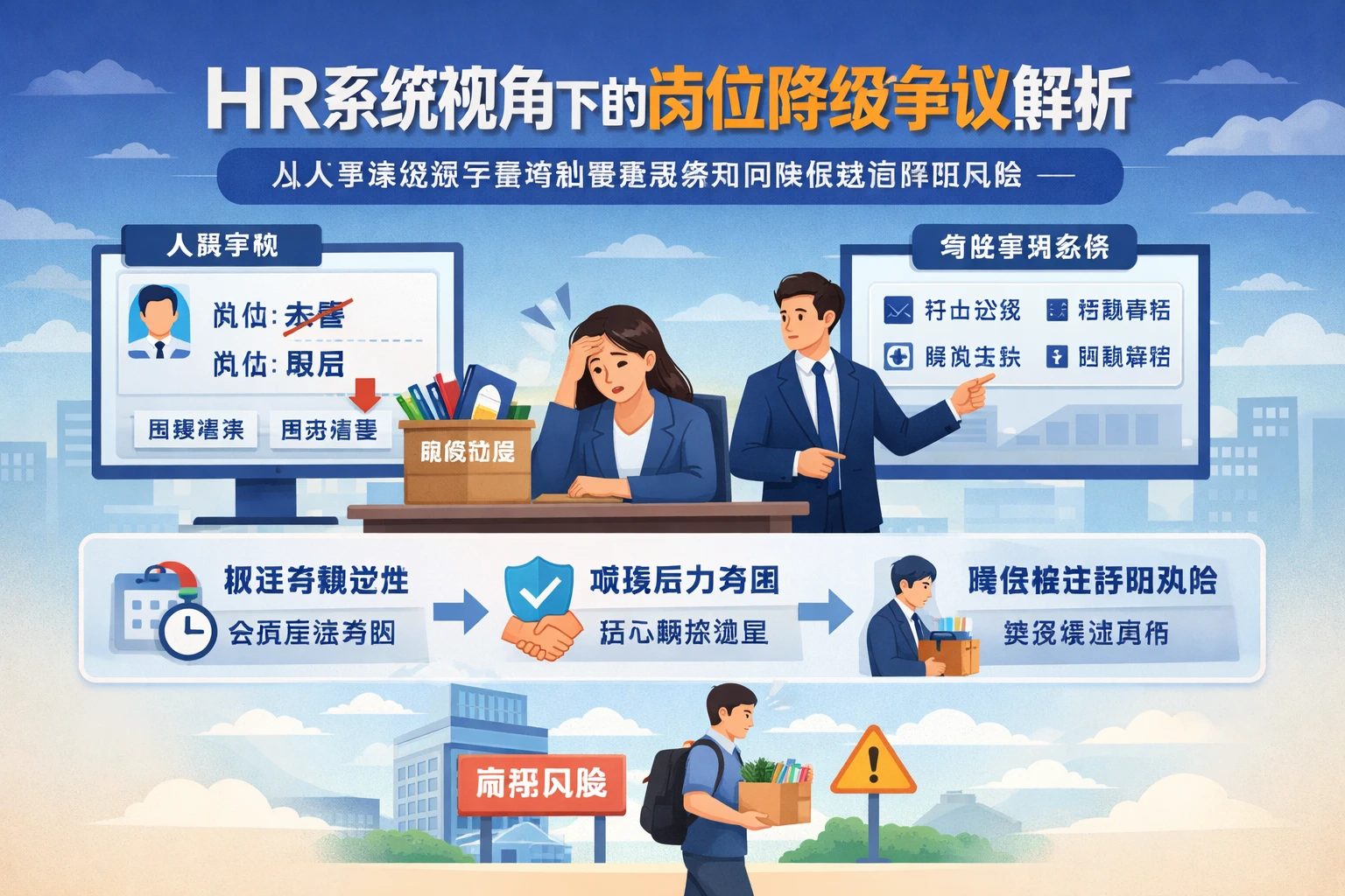 HR系统视角下的岗位降级争议解析：从人事系统演示看考勤管理系统如何降低被迫辞职风险