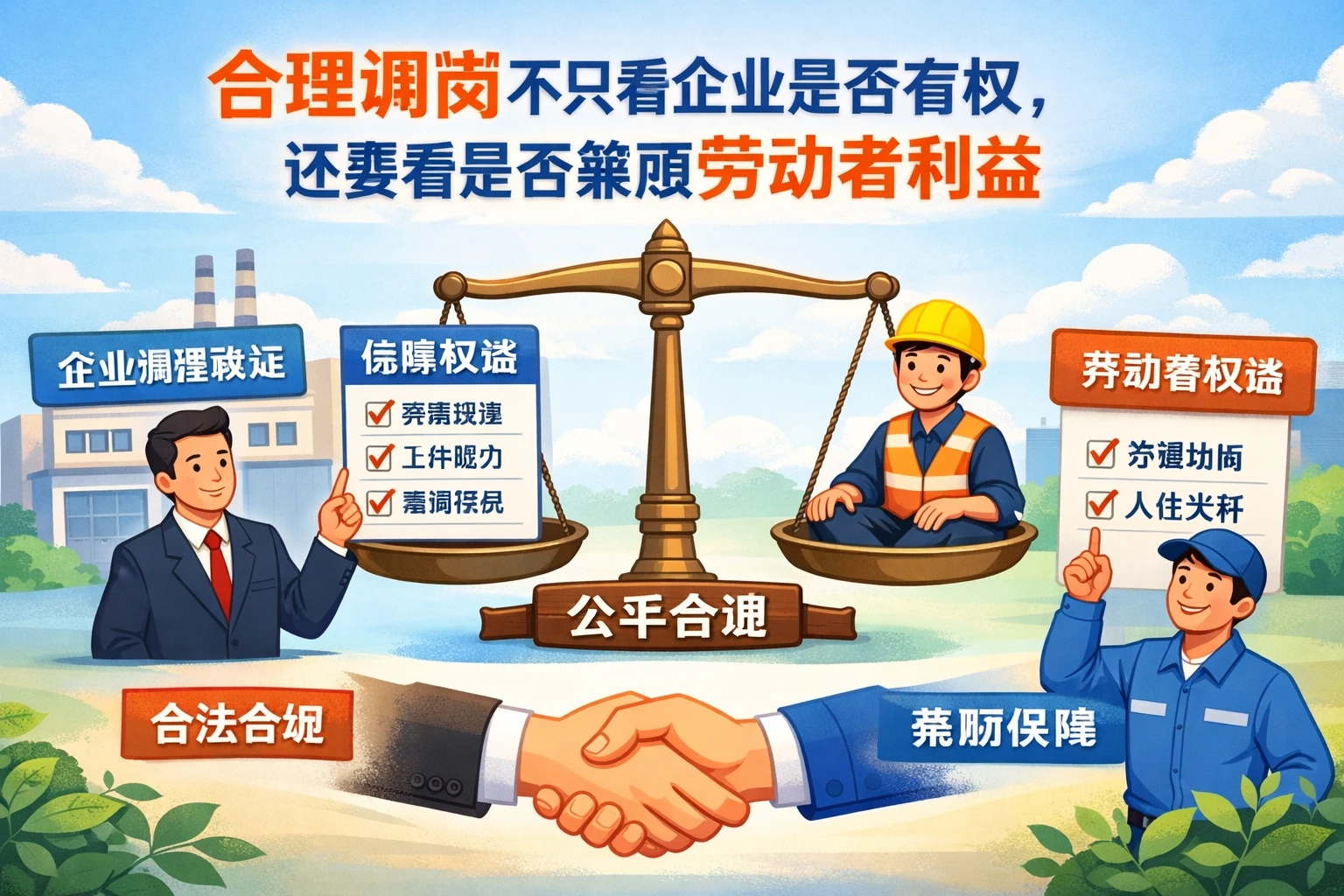 合理调岗不只看企业是否有权，还要看是否兼顾劳动者利益