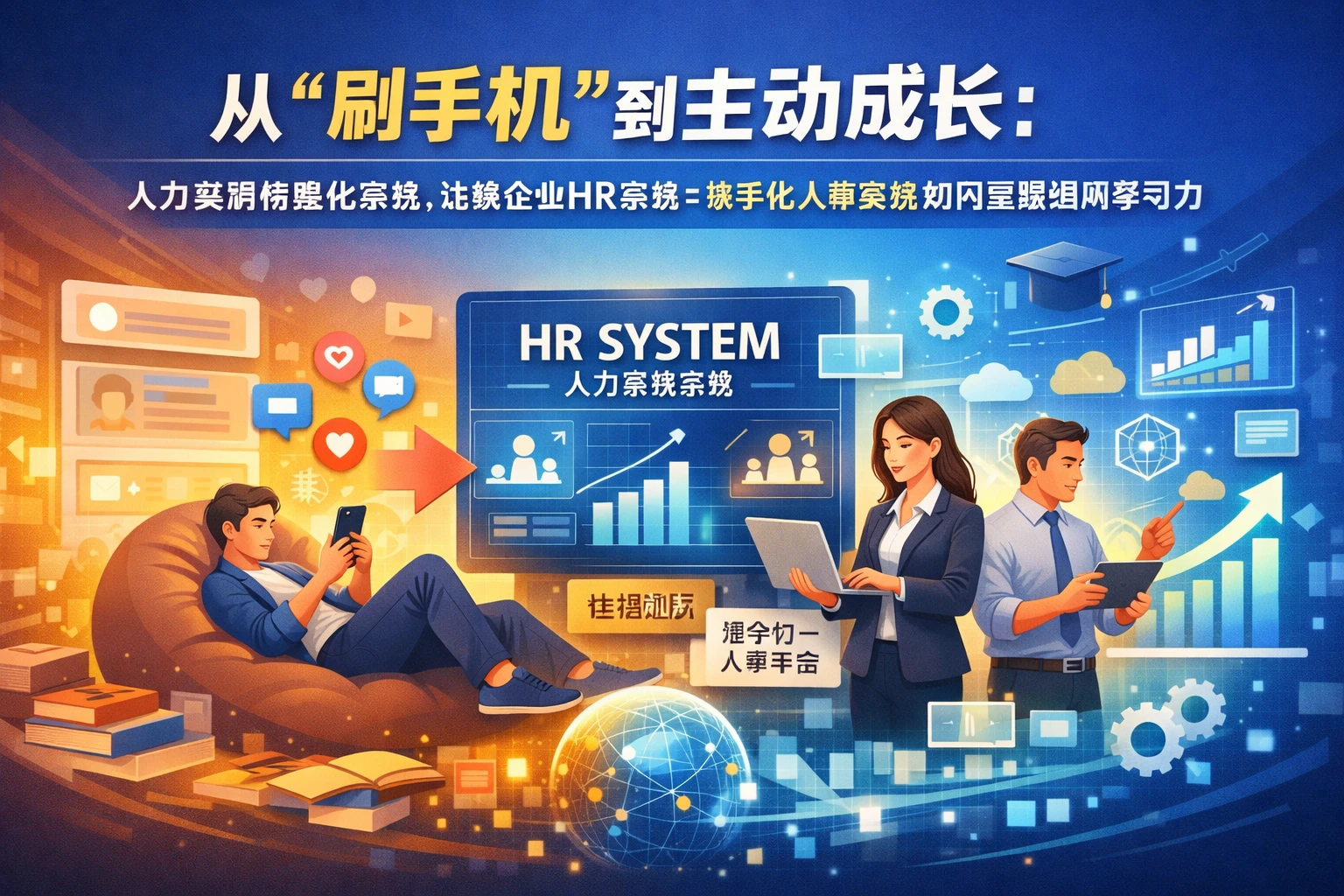 从“刷手机”到主动成长:人力资源信息化系统、连锁企业HR系统与数字化人事系统如何重塑组织学习力