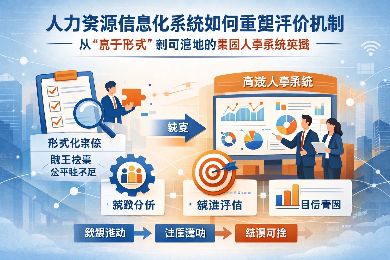 人力资源信息化系统如何重塑评价机制：从“流于形式”到可落地的集团人事系统实践