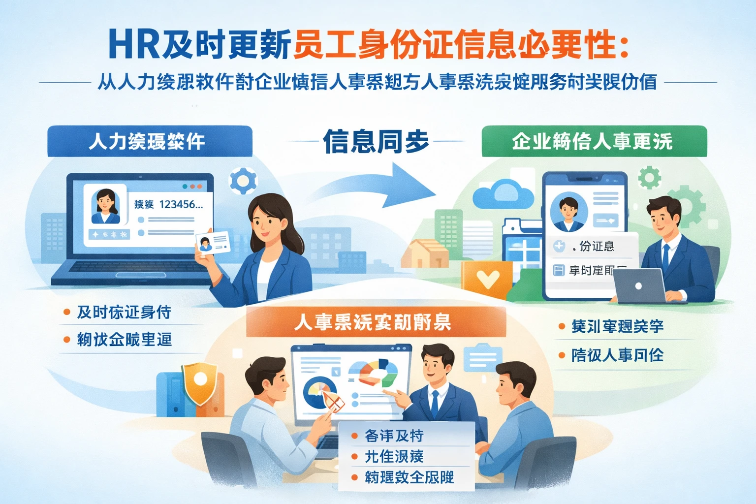 HR及时更新员工身份证信息必要性:从人力资源软件到企业微信人事系统与人事系统实施服务的实践价值