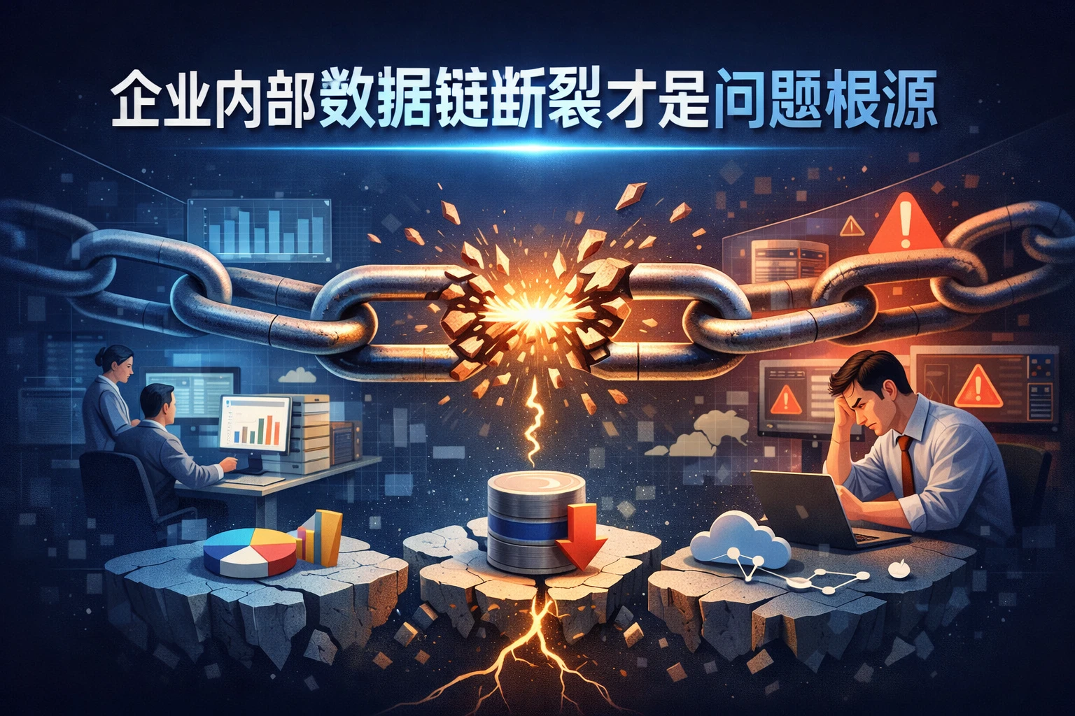 企业内部数据链断裂才是问题根源