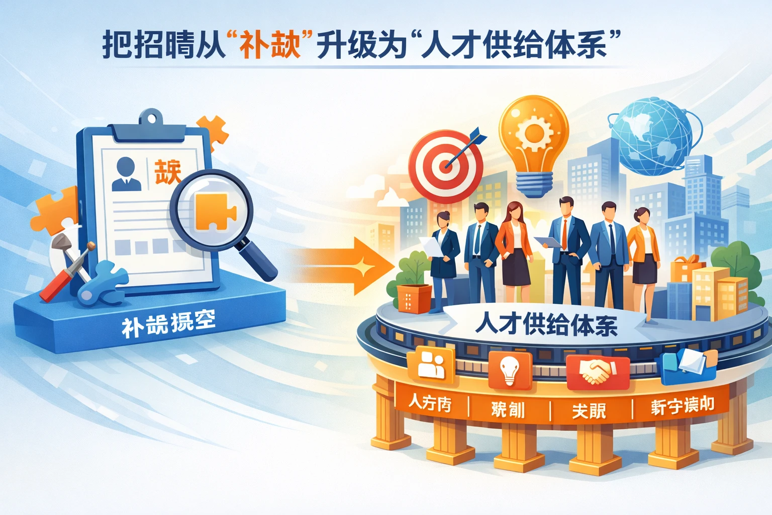 把招聘从“补缺”升级为“人才供给体系”