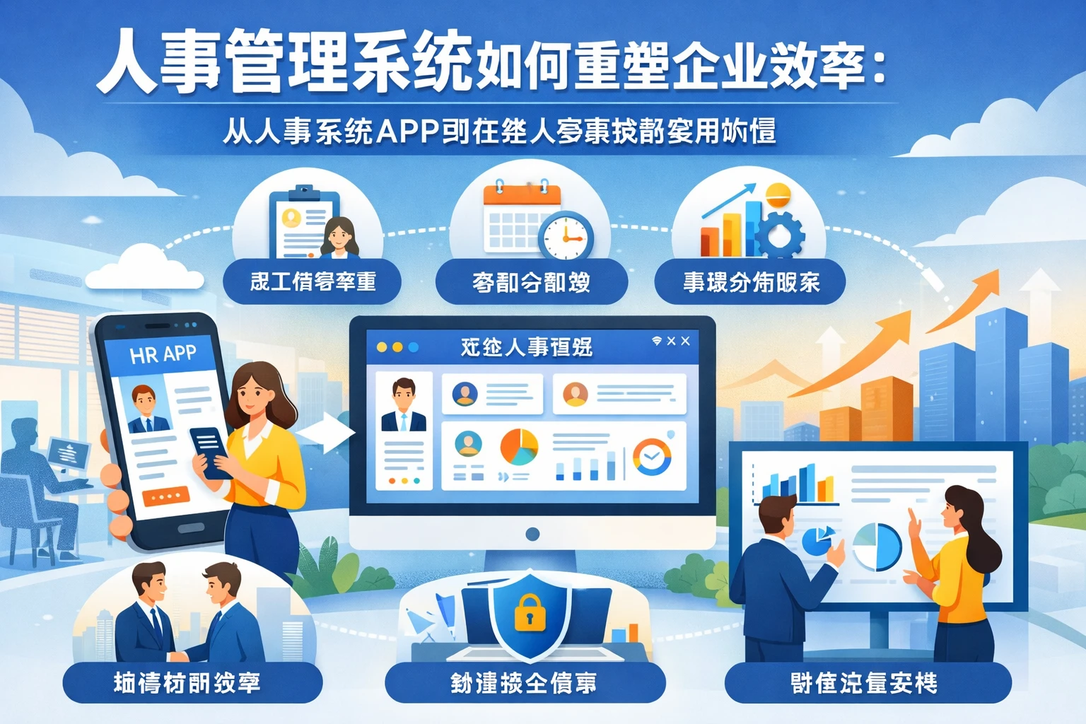 人事管理系统如何重塑企业效率：从人事系统APP到在线人事系统的实用价值