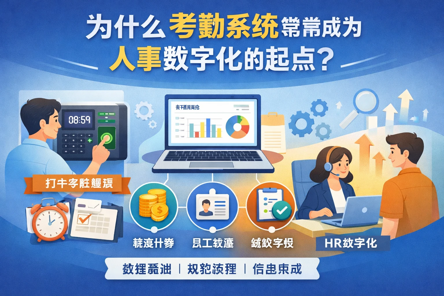 为什么考勤系统常常成为人事数字化的起点