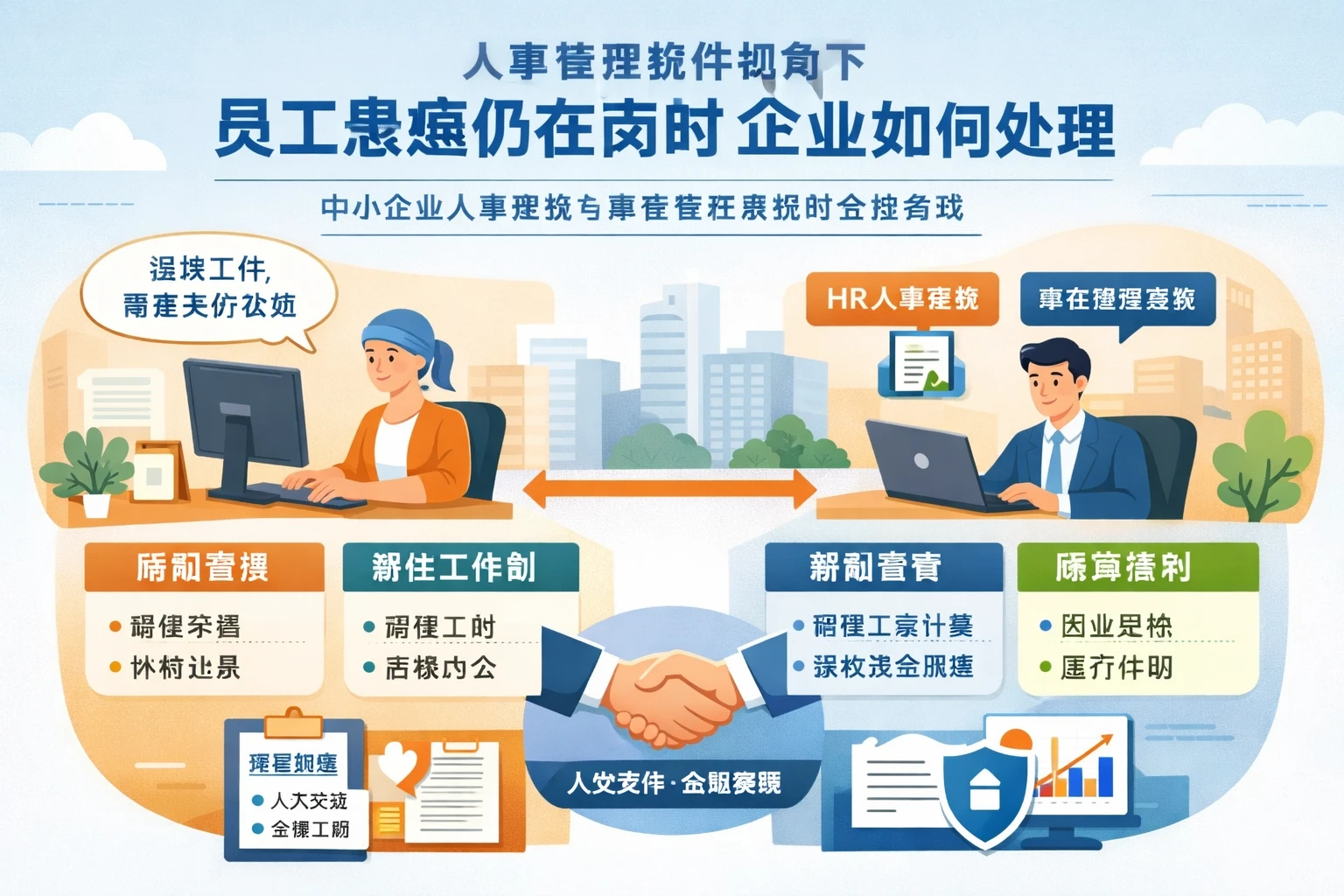 人事管理软件视角下，员工患癌仍在岗时企业如何处理：中小企业人事系统与薪资管理系统的合规实践