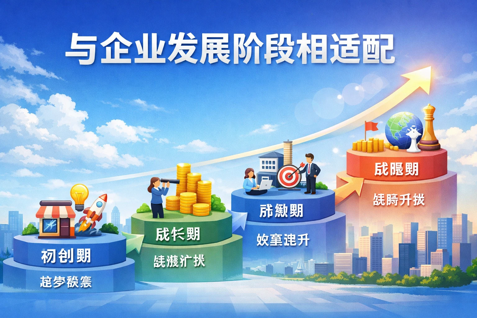 与企业发展阶段相适配