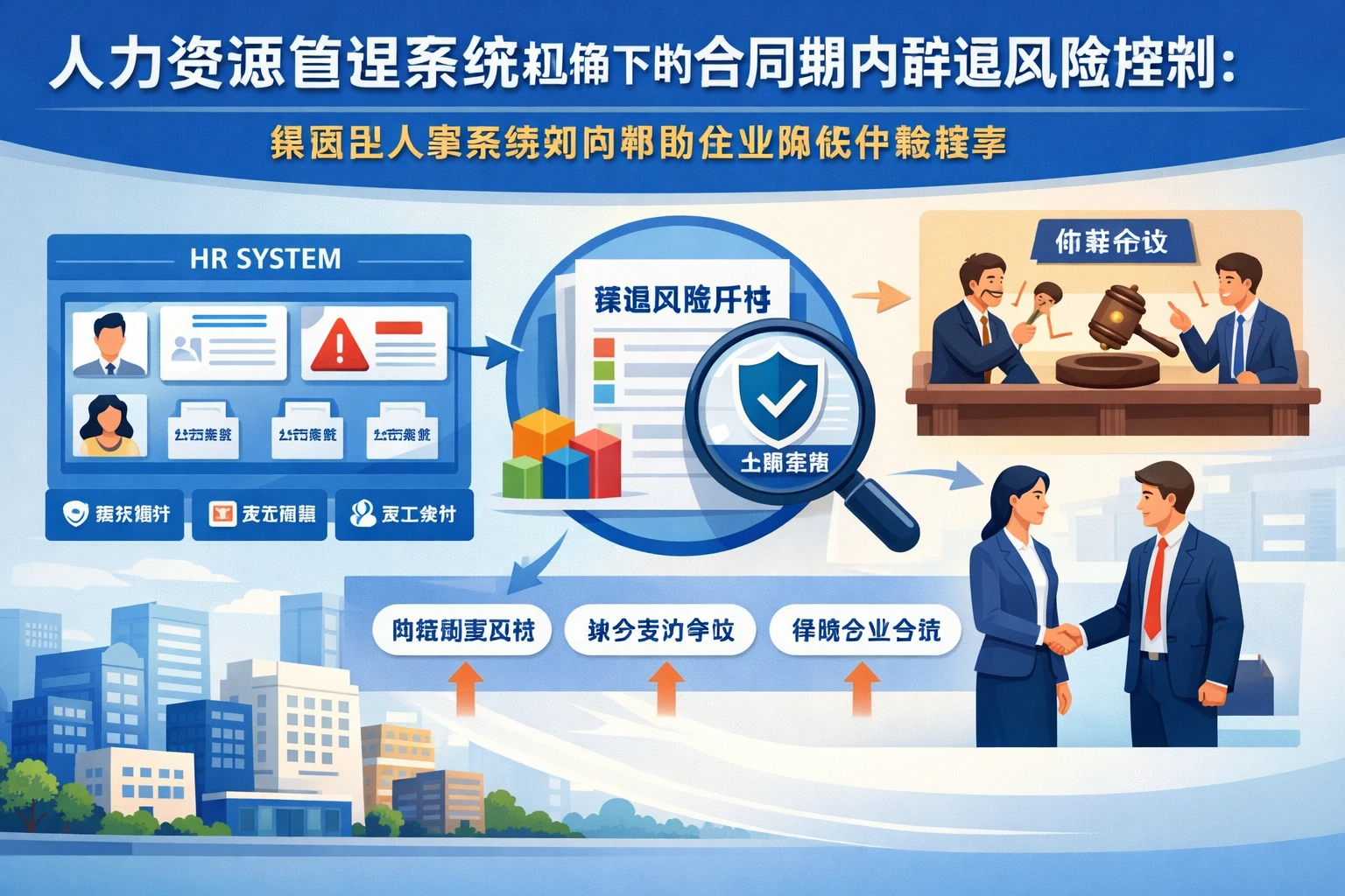 人力资源管理系统视角下的合同期内辞退风险控制:集团型人事系统如何帮助企业降低仲裁概率