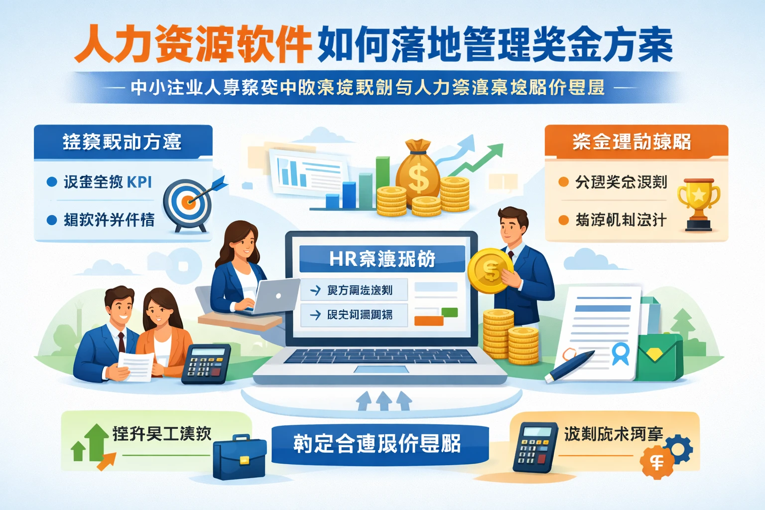 人力资源软件如何落地管理奖金方案:中小企业人事系统中的绩效联动与人力资源系统报价思路