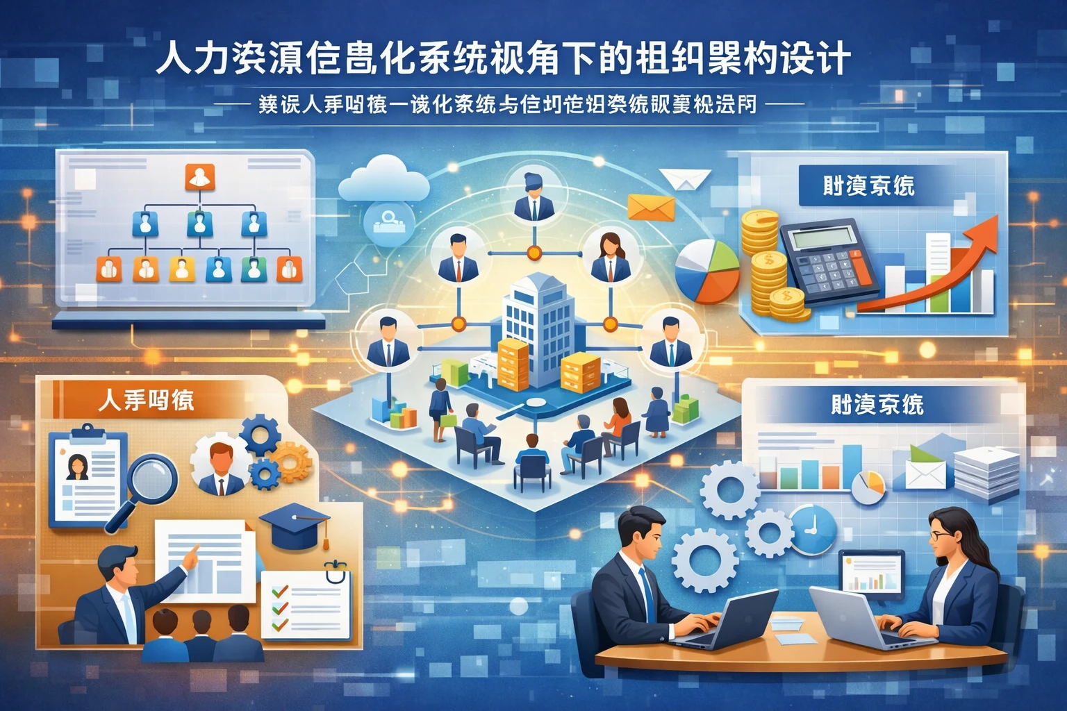 人力资源信息化系统视角下的组织架构设计：兼谈人事财务一体化系统与培训管理系统的落地应用