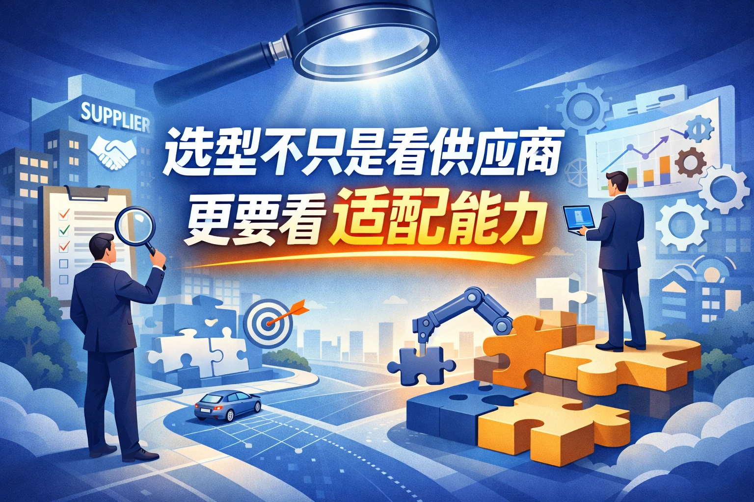 选型不只是看供应商，更要看适配能力