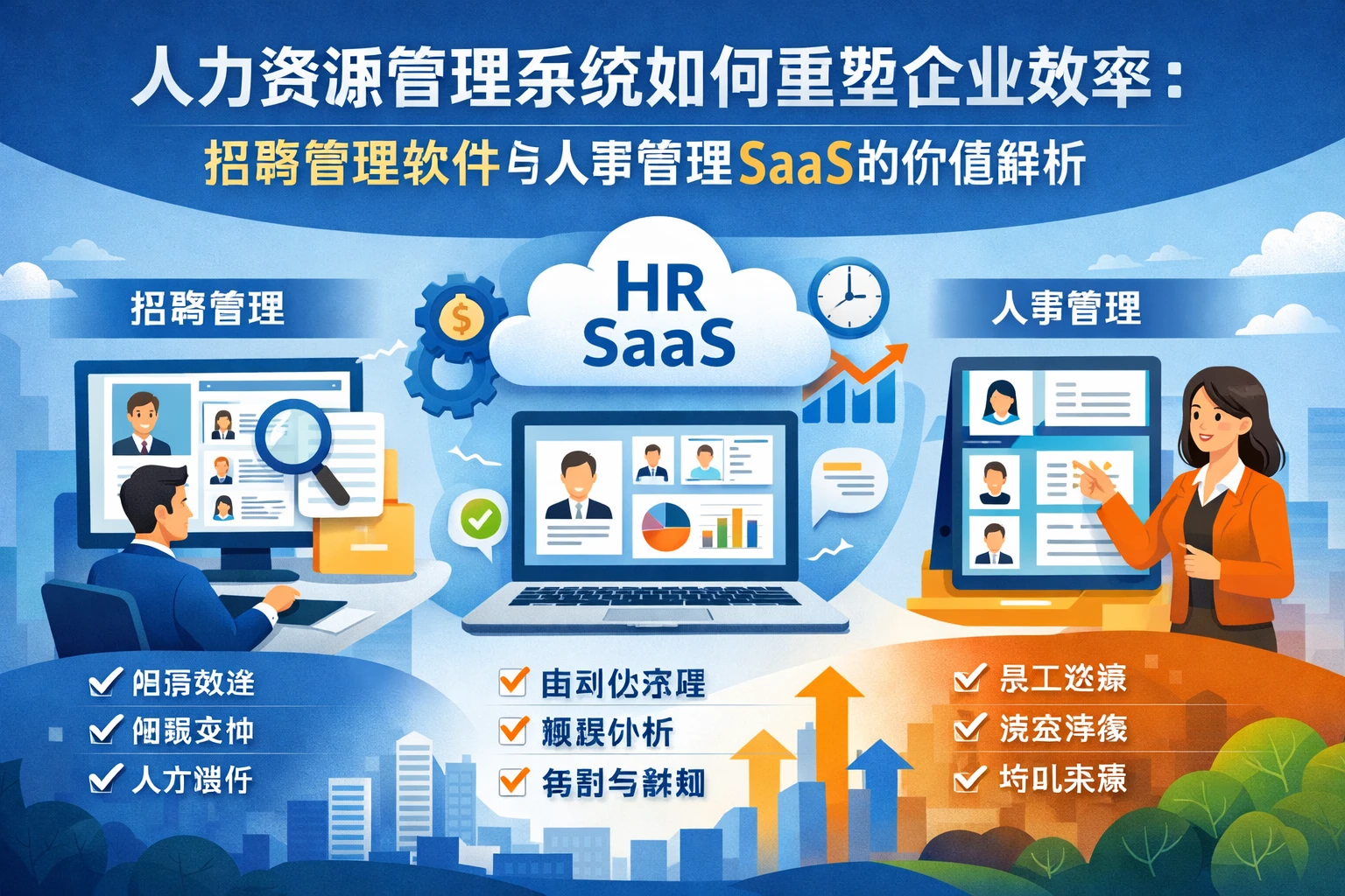 人力资源管理系统如何重塑企业效率:招聘管理软件与人事管理SaaS的价值解析