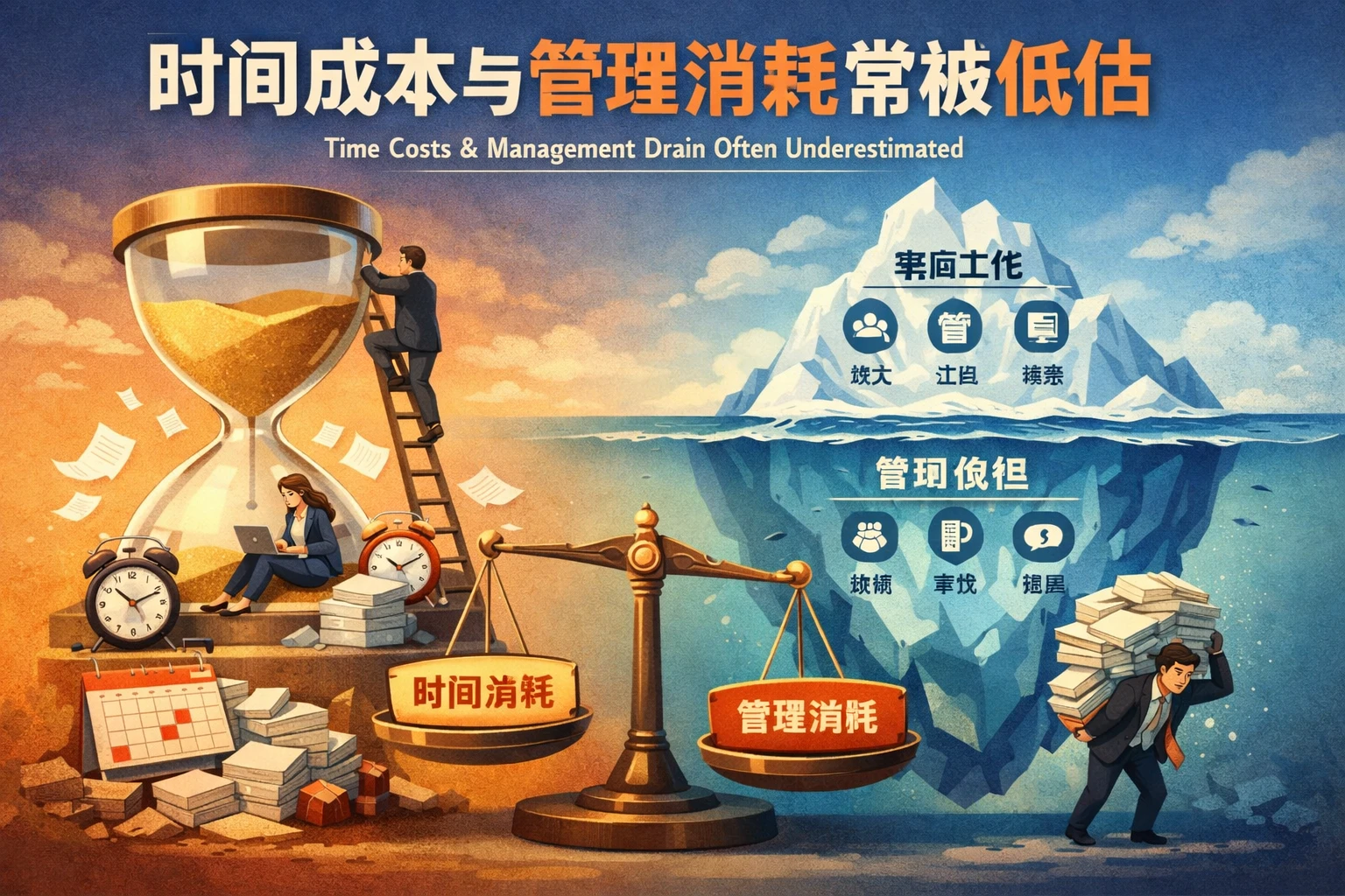 时间成本与管理消耗常被低估