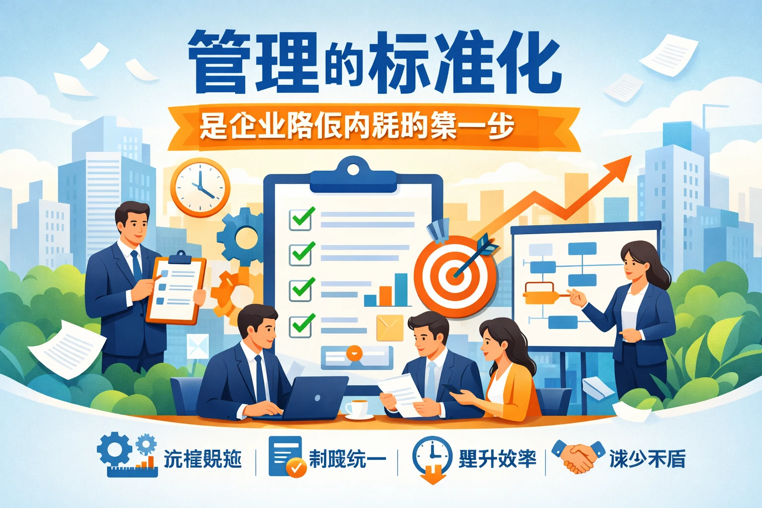 管理的标准化，是企业降低内耗的第一步