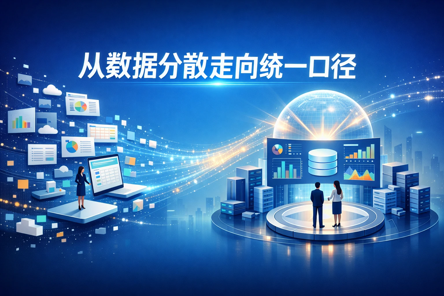 从数据分散走向统一口径