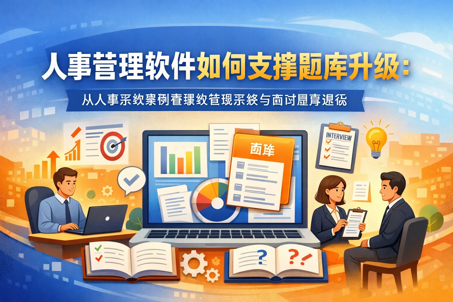 人事管理软件如何支撑题库升级:从人事系统案例看绩效管理系统与面试题库建设