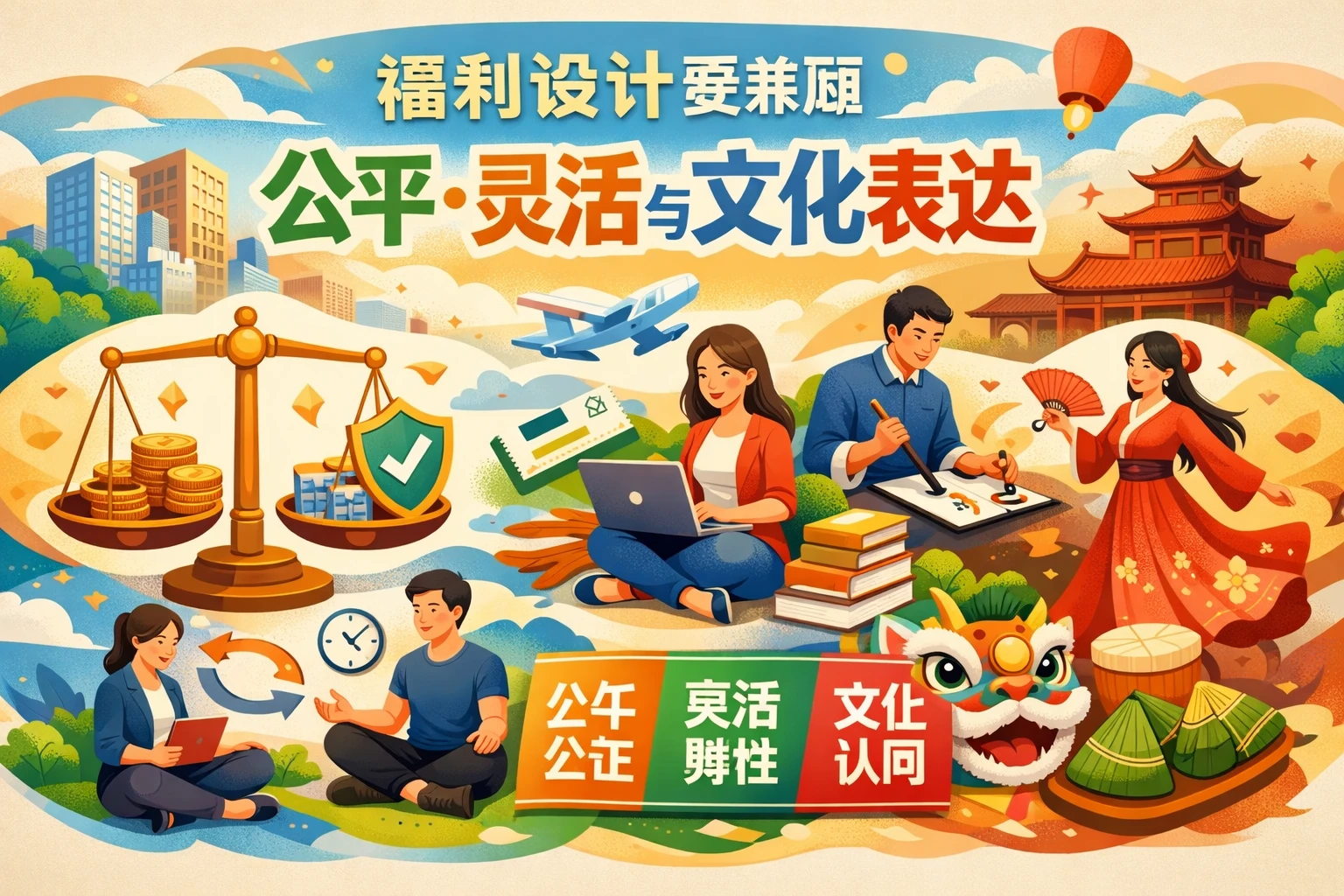 福利设计要兼顾公平、灵活与文化表达