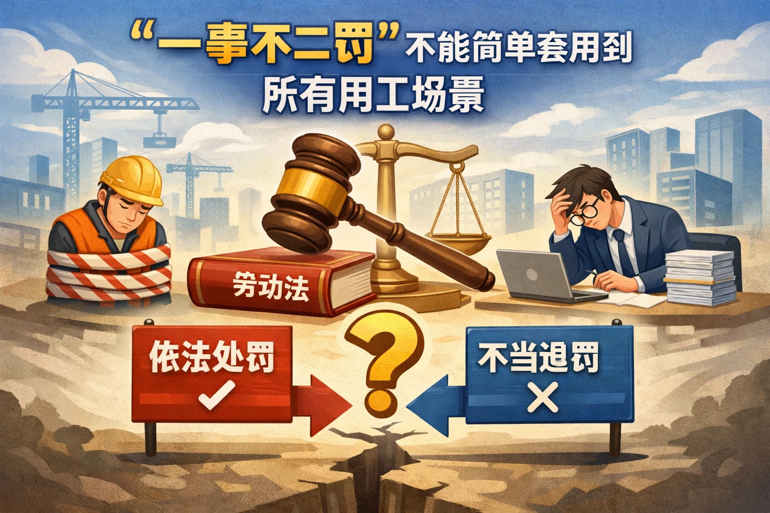 “一事不二罚”不能简单套用到所有用工场景
