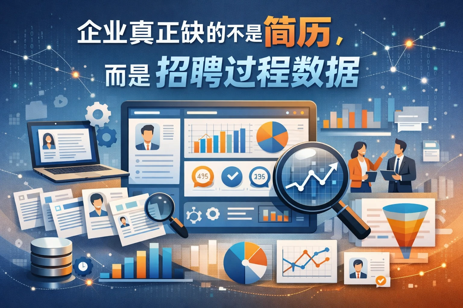 企业真正缺的不是简历，而是招聘过程数据