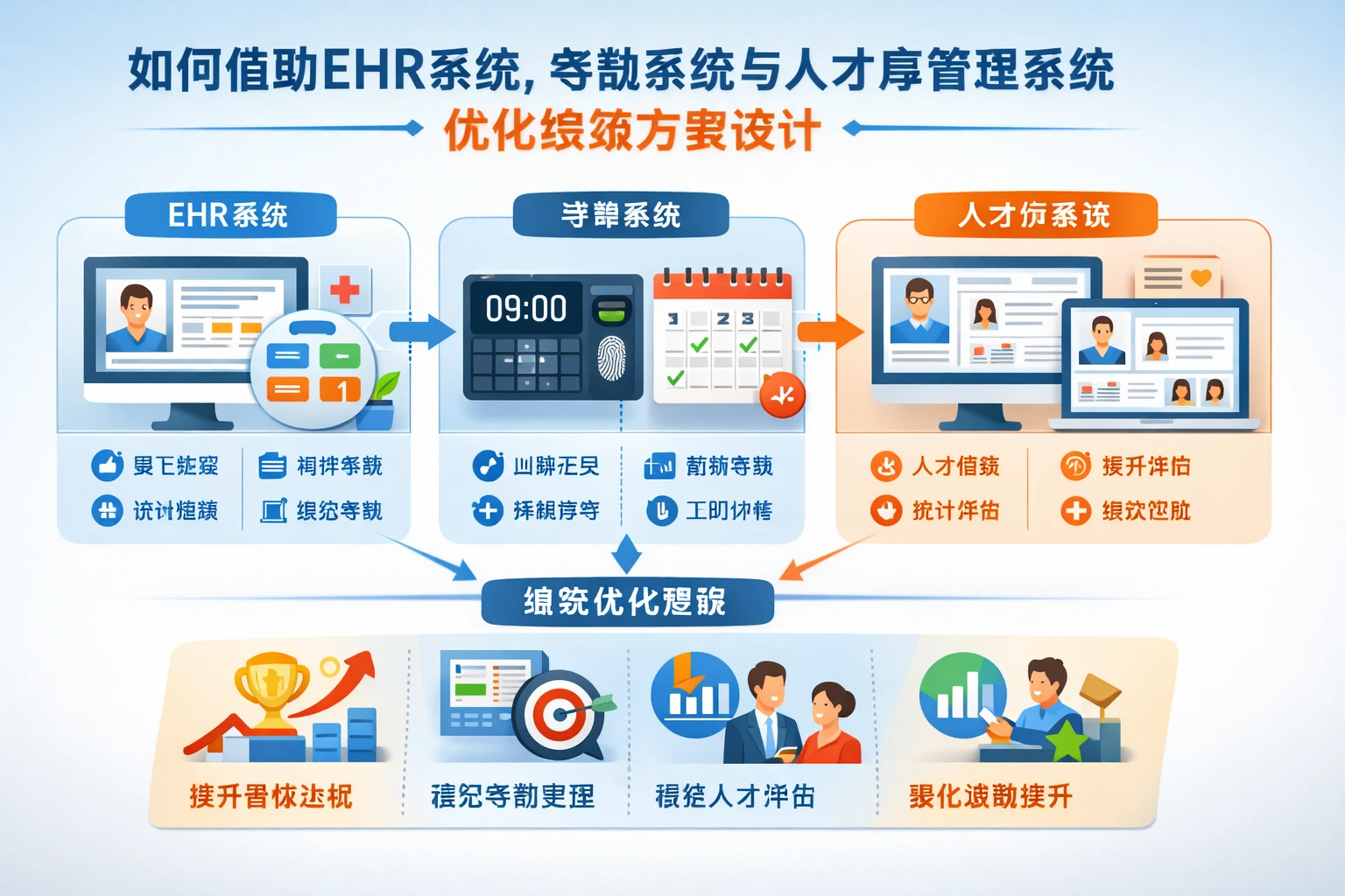 如何借助ehr系统、考勤系统与人才库管理系统优化绩效方案设计
