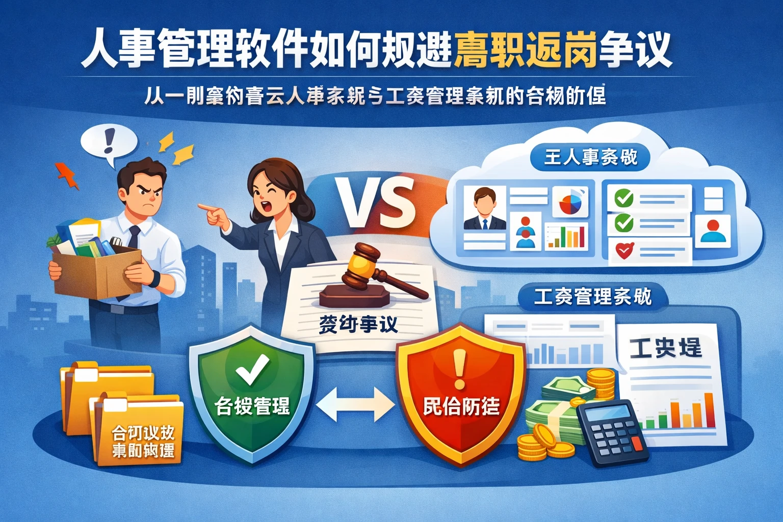 人事管理软件如何规避离职返岗争议:从一则案例看云人事系统与工资管理系统的合规价值
