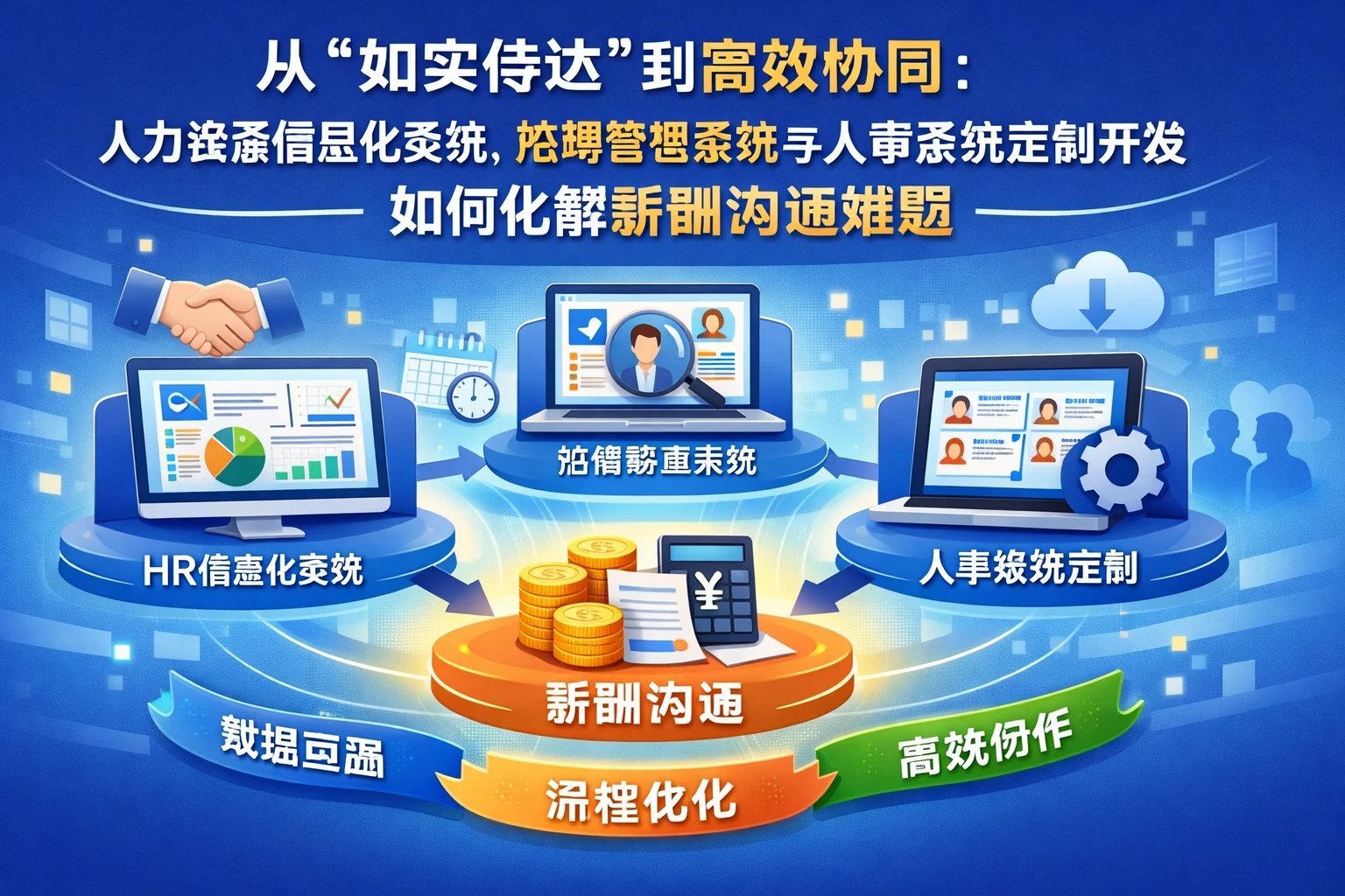 从“如实传达”到高效协同：人力资源信息化系统、招聘管理系统与人事系统定制开发如何化解薪酬沟通难题