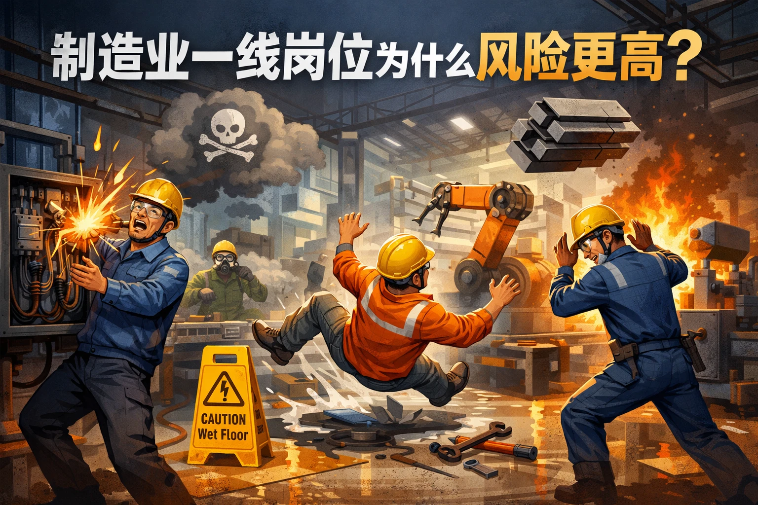 制造业一线岗位为什么风险更高