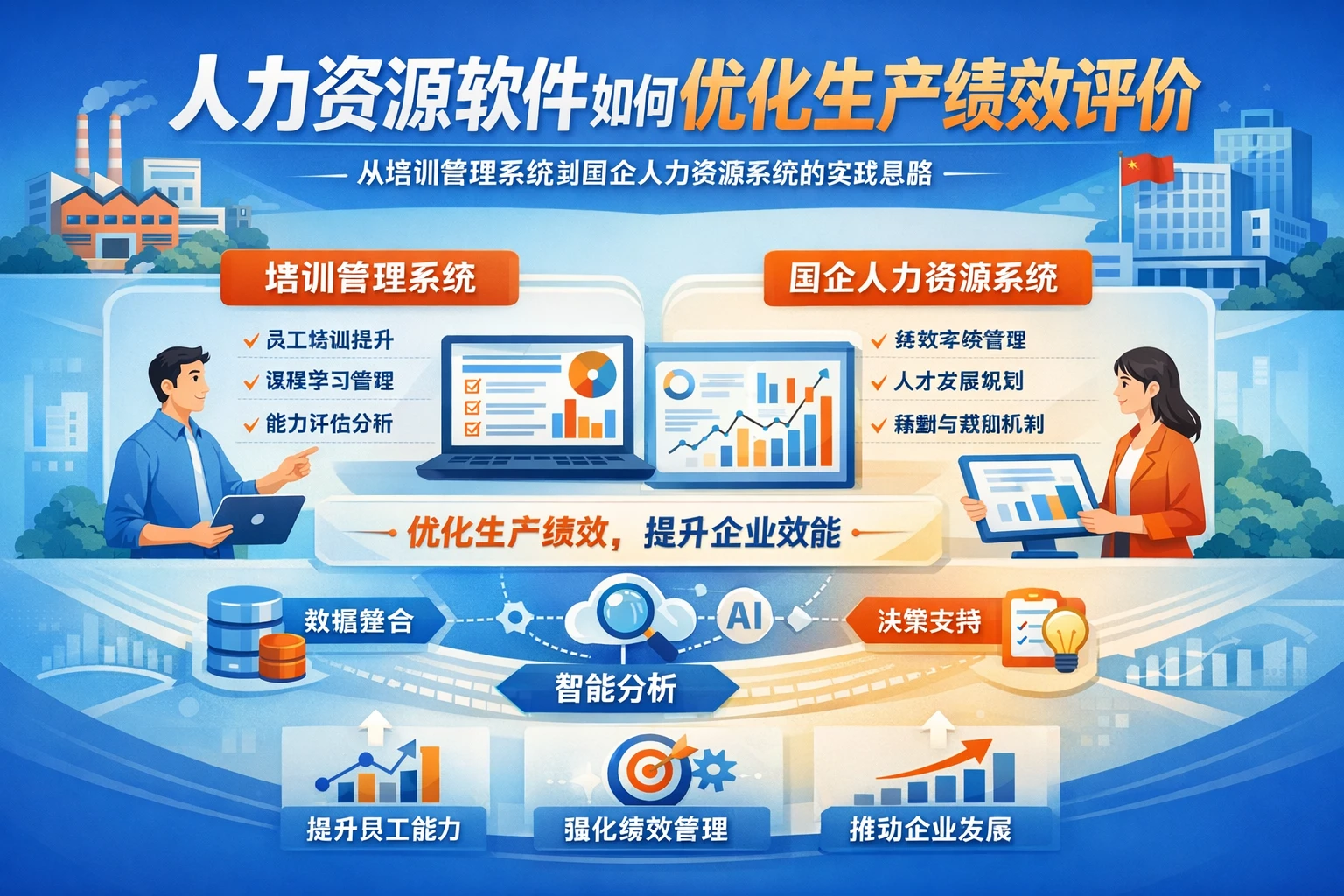 人力资源软件如何优化生产绩效评价：从培训管理系统到国企人力资源系统的实践思路