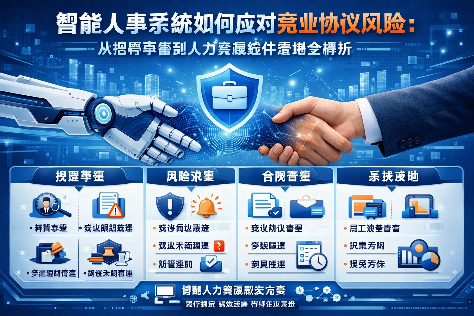 智能人事系统如何应对竞业协议风险：从招聘审查到人力资源软件落地全解析