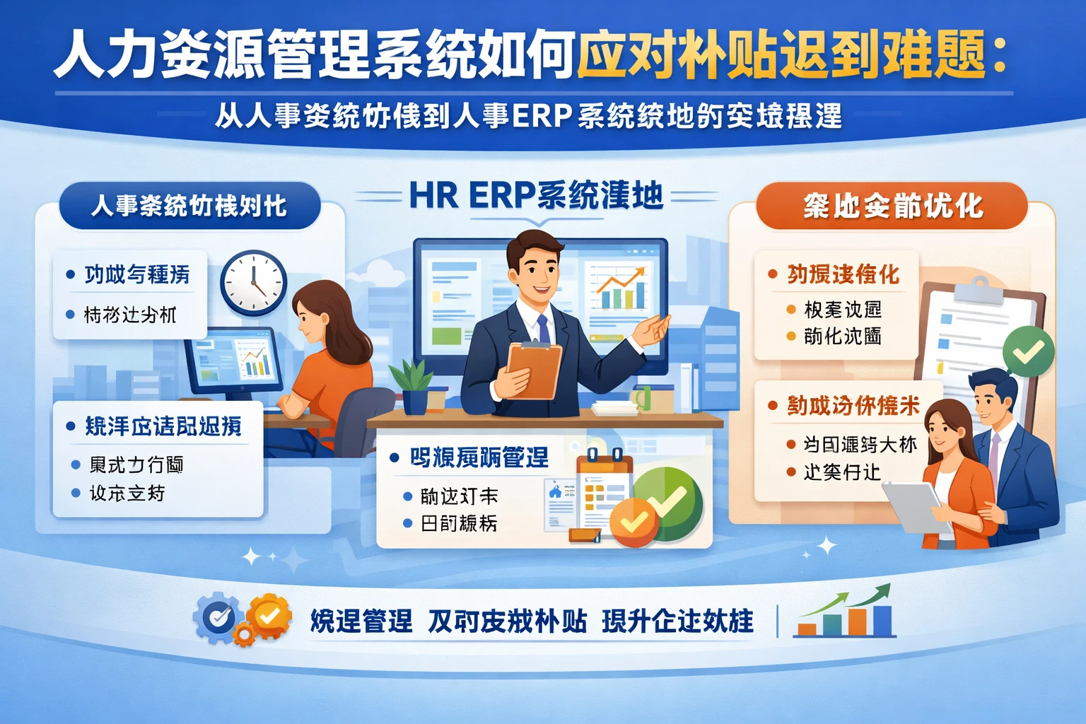 人力资源管理系统如何应对补贴迟到难题：从人事系统价格到人事ERP系统落地的实战思路