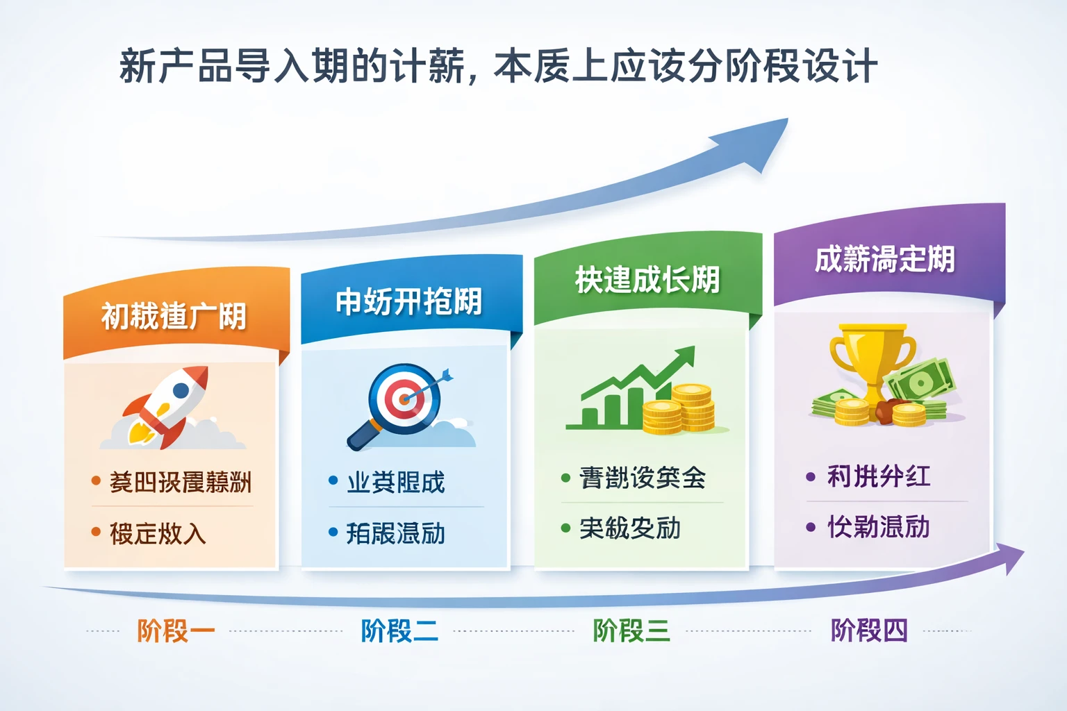 新产品导入期的计薪，本质上应该分阶段设计