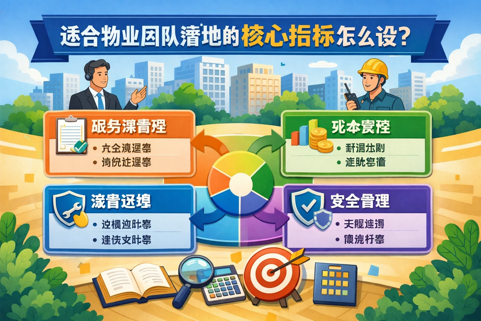 适合物业团队落地的核心指标怎么设