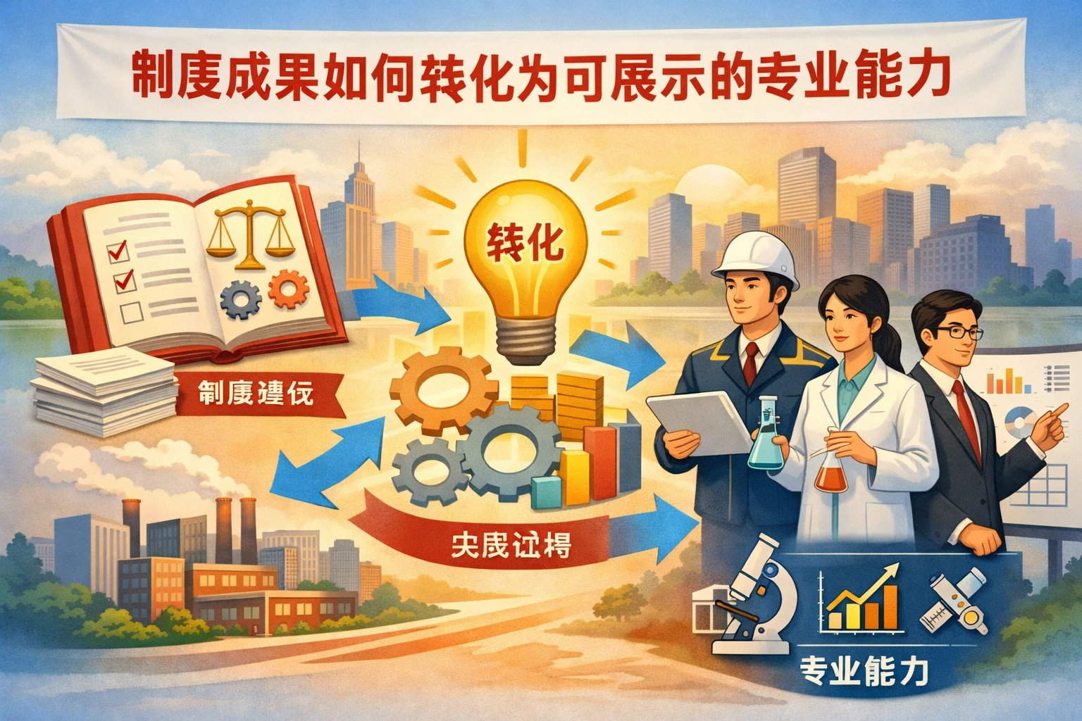 制度成果如何转化为可展示的专业能力