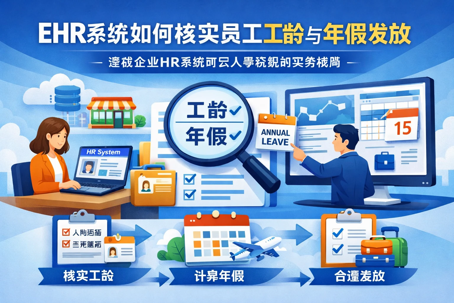 ehr系统如何核实员工工龄与年假发放：连锁企业HR系统和云人事系统的实务指南