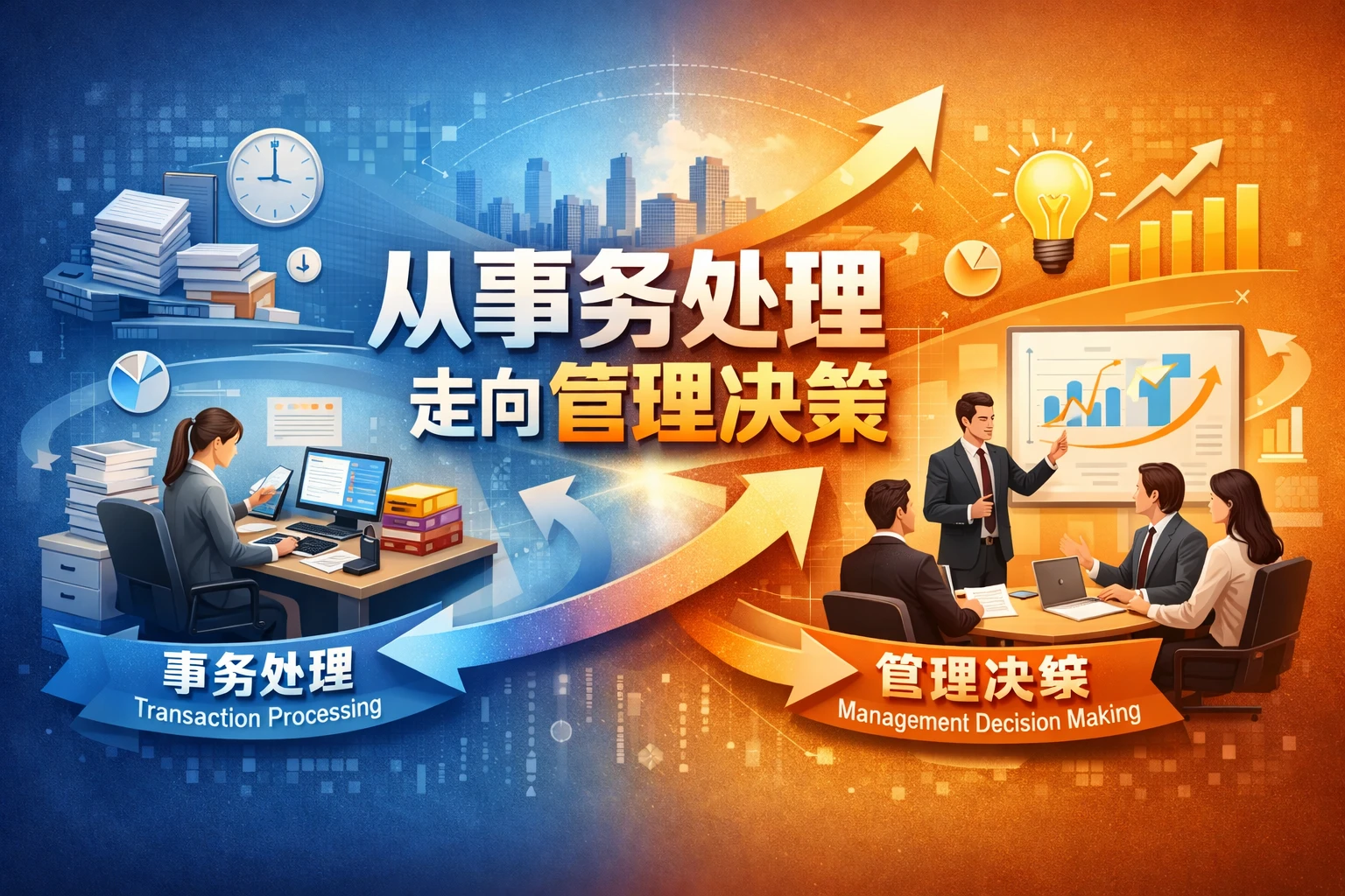 从事务处理走向管理决策