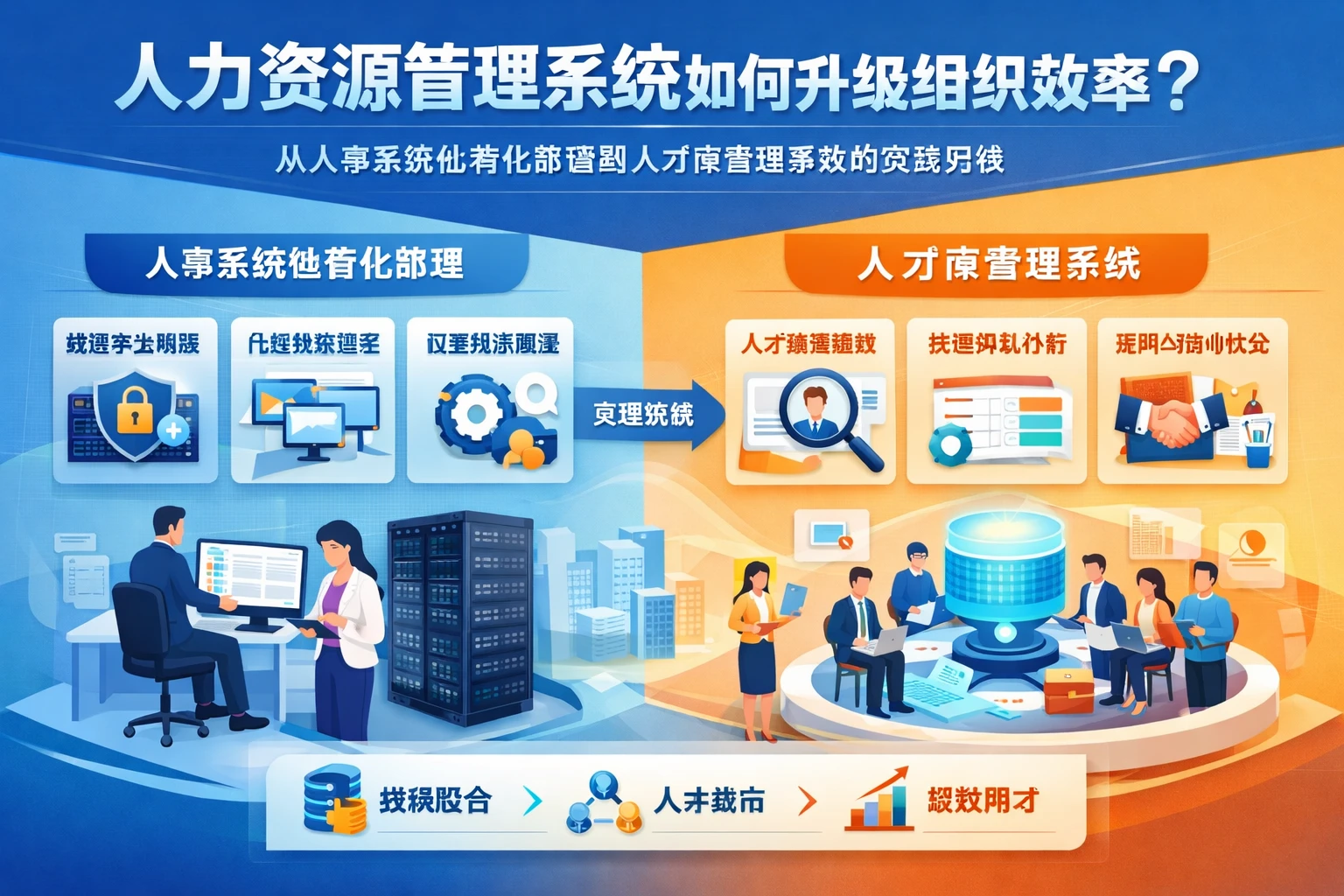 人力资源管理系统如何升级组织效率：从人事系统私有化部署到人才库管理系统的实践路径