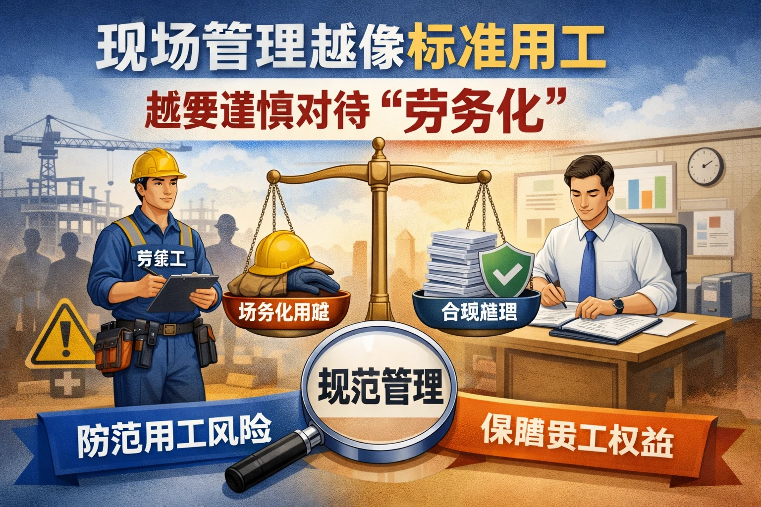 现场管理越像标准用工，越要谨慎对待“劳务化”