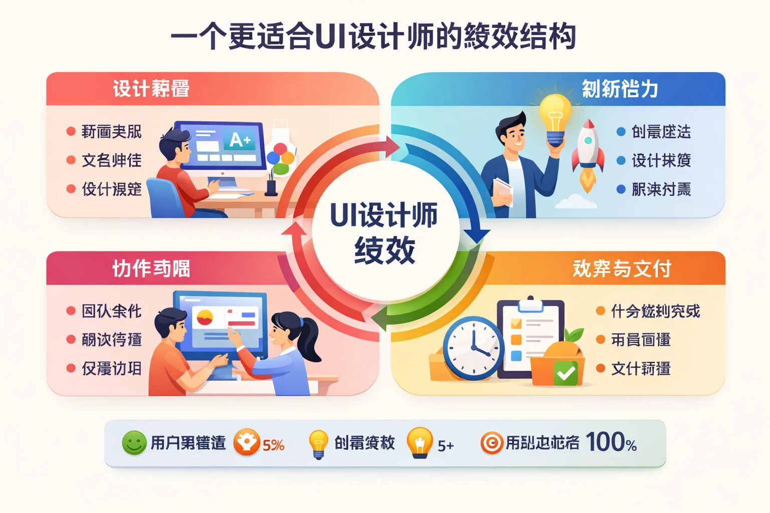 一个更适合UI设计师的绩效结构