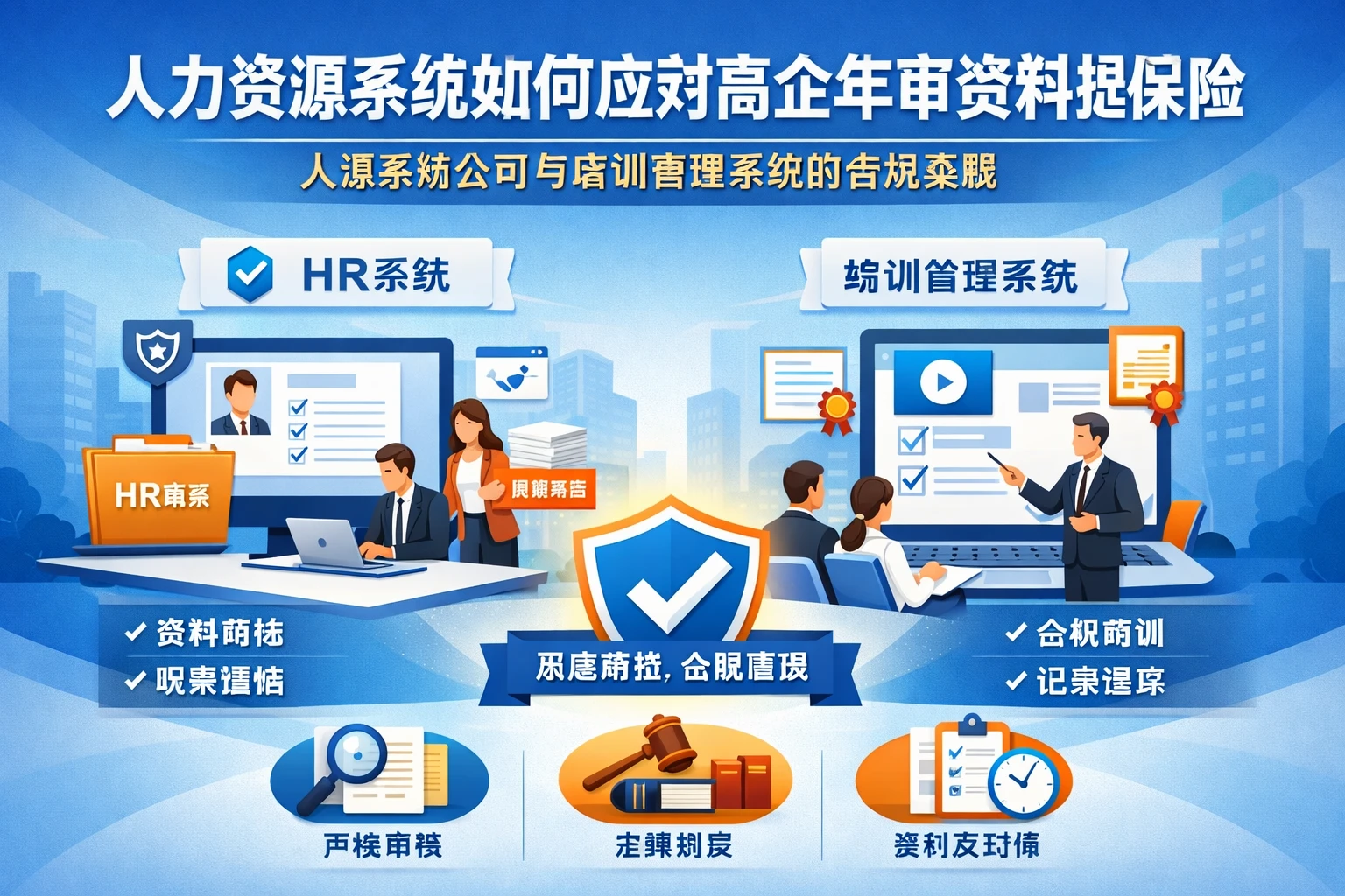 人力资源系统如何应对高企年审资料提报风险：人事系统公司与培训管理系统的合规实践