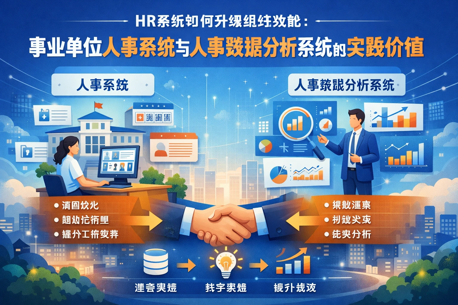 HR系统如何升级组织效能：事业单位人事系统与人事数据分析系统的实践价值