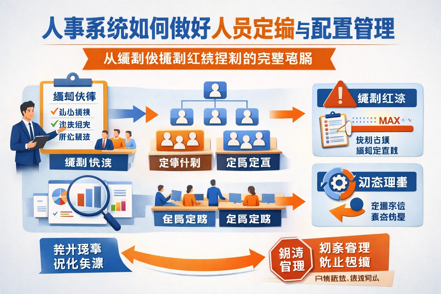 人事系统如何做好人员定编与配置管理：从编制依据到红线控制的完整思路