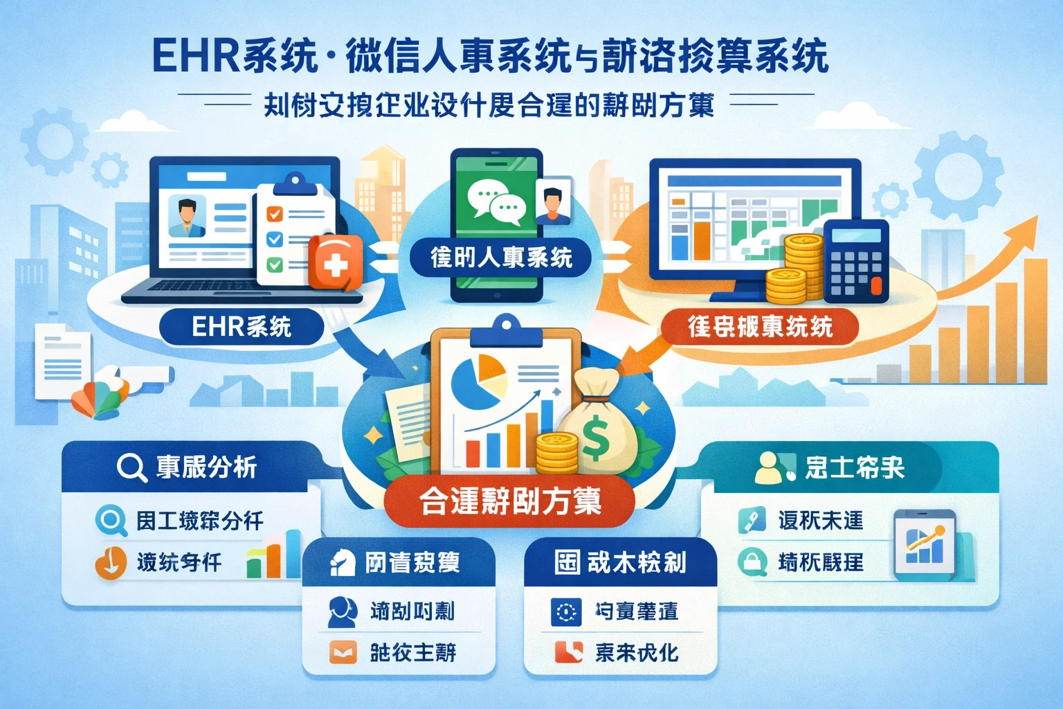 ehr系统、微信人事系统与薪资核算系统如何支撑企业设计更合理的薪酬方案