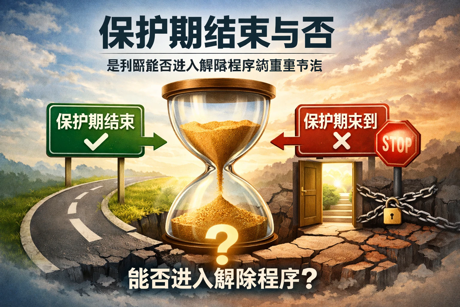 保护期结束与否，是判断能否进入解除程序的重要节点