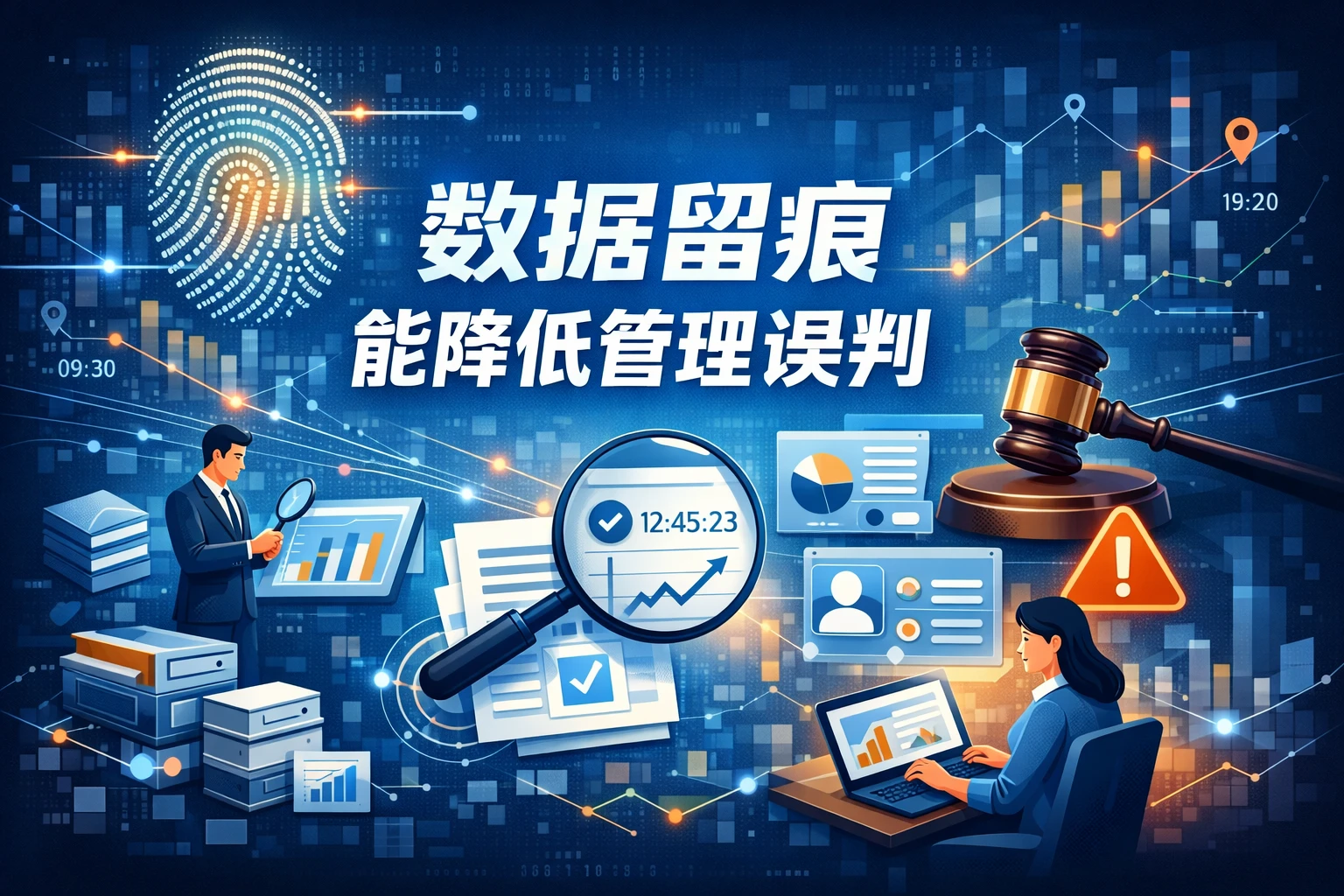 数据留痕能降低管理误判