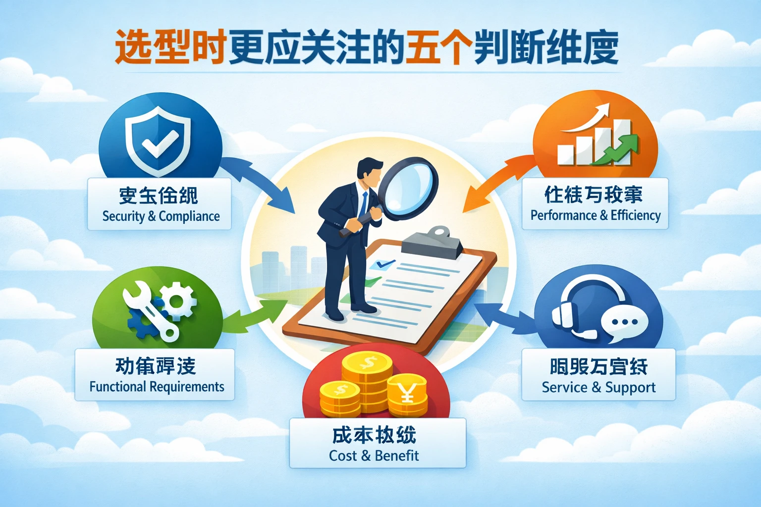 选型时更应关注的五个判断维度