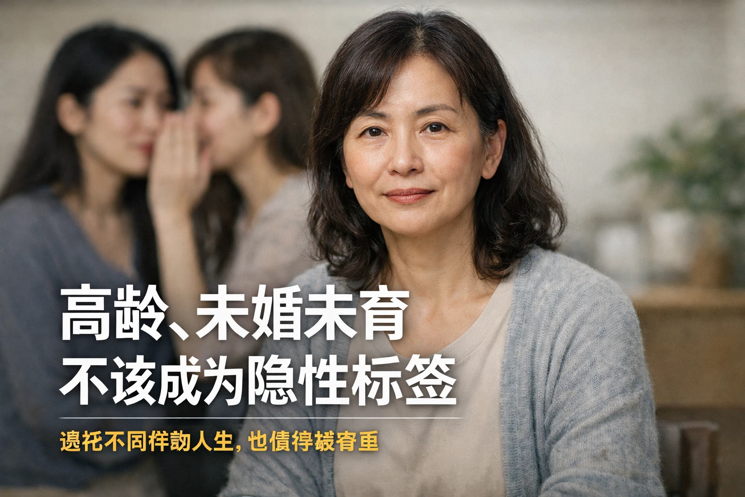 高龄、未婚未育,不该成为隐性标签