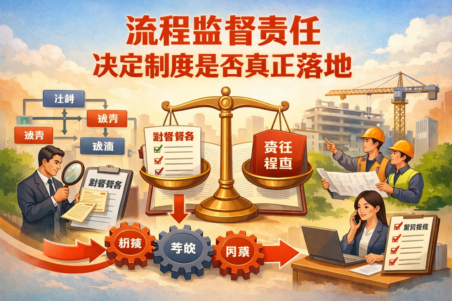 流程监督责任决定制度是否真正落地